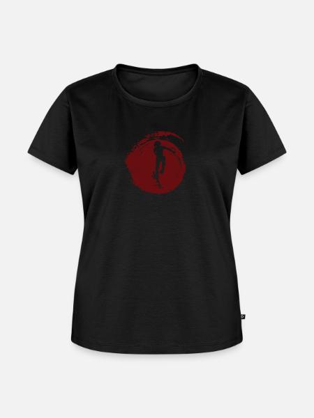 Skateboarden Skateboarder - Frauen Premium Bio T-Shirt - Schwarz