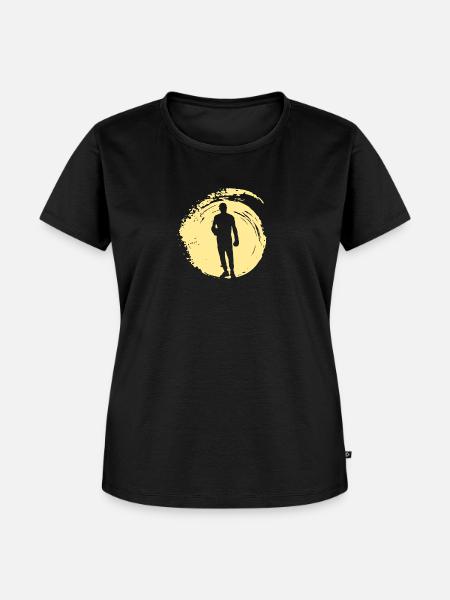 Uppercut Boxkampf - Frauen Premium Bio T-Shirt - Schwarz