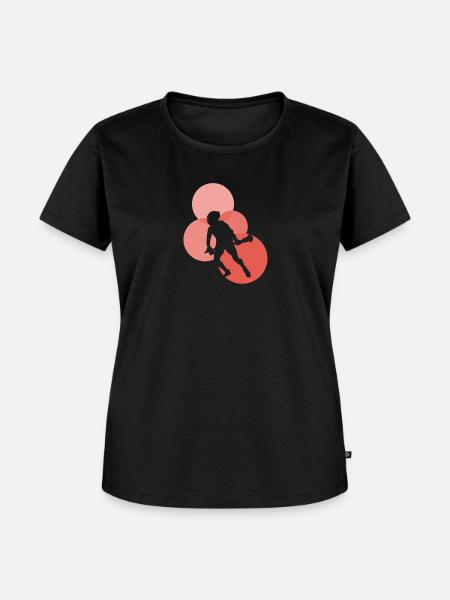 Fogo Intercrosse - Frauen Premium Bio T-Shirt - Schwarz