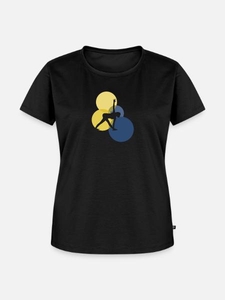Mantra Vinyasa - Frauen Premium Bio T-Shirt - Schwarz