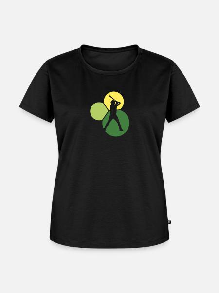 Baseballer Baseball - Frauen Premium Bio T-Shirt - Schwarz