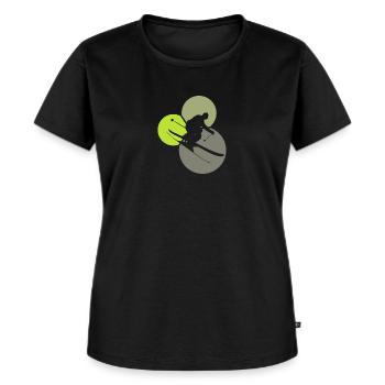 Ski Freeski w - T-shirt Premium bio Femme - noir - Devant - Selfina (174cm)
