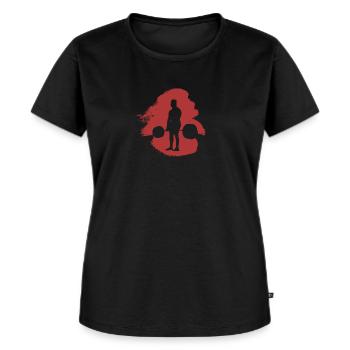 Bodybuilder Gym Gym - Frauen Premium Bio T-Shirt - Schwarz - Vorne - Selfina (174cm)