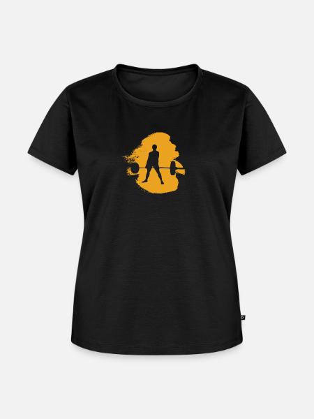 Bodybuilder Bodybuilder Kraftsport - Frauen Premium Bio T-Shirt - Schwarz