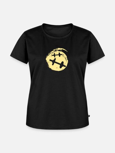 Kraftsport Bodybuilding - Frauen Premium Bio T-Shirt - Schwarz
