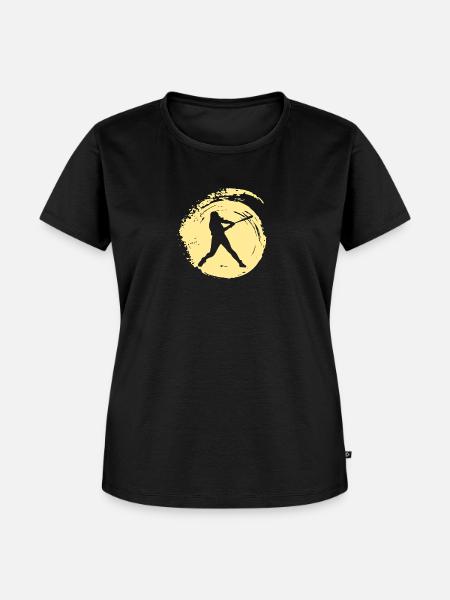 Baseball Baseball Baseball - Frauen Premium Bio T-Shirt - Schwarz