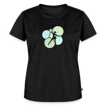 Ballett Tänzerin Oper Ballerina - Frauen Premium Bio T-Shirt - Schwarz - Vorne - Selfina (174cm)