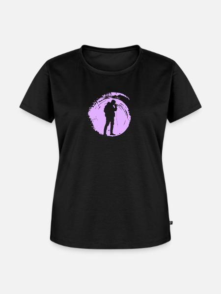 Djing Djing Beatboxing - Frauen Premium Bio T-Shirt - Schwarz
