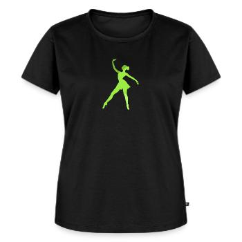 Ballett Tänzerin Ballerina Ballett - Frauen Premium Bio T-Shirt - Schwarz - Vorne - Selfina (174cm)