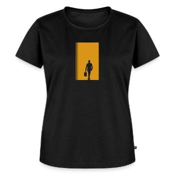 Banker Banks Business - Women's Premium Organic T-shirt - black - Front - Selfina (174cm)
