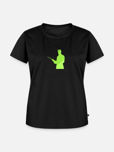 Billardspieler Billardkugel Billardspieler - Frauen Premium Bio T-Shirt - Schwarz