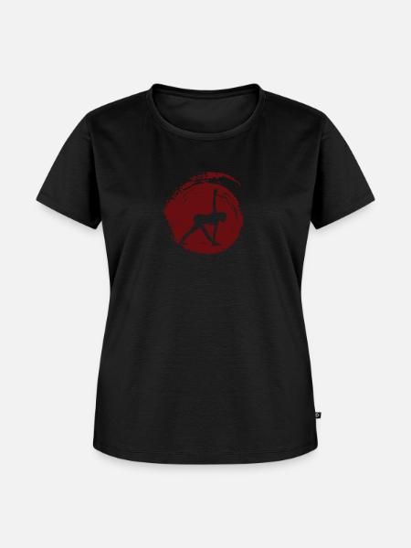 Mantra Meditation - Frauen Premium Bio T-Shirt - Schwarz
