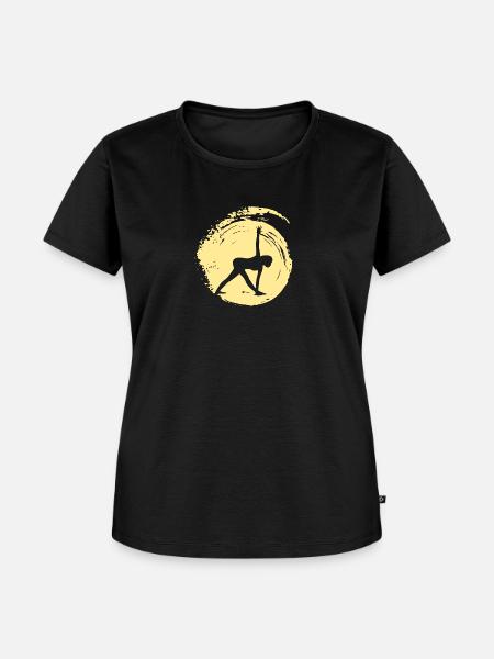 Vinyasa Mantra - Frauen Premium Bio T-Shirt - Schwarz