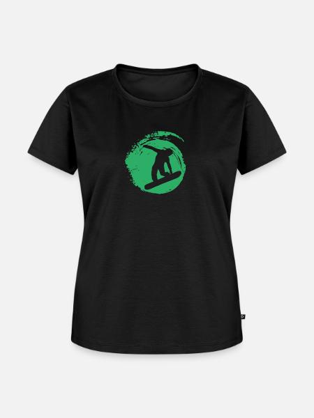 Wintersport Wintersport - Frauen Premium Bio T-Shirt - Schwarz