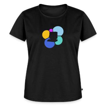 Computerarbeit Internet Informatik - Frauen Premium Bio T-Shirt - Schwarz - Vorne - Selfina (174cm)