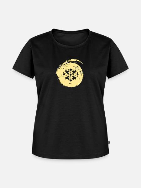 Cryptowährung Bitcoin Blockchain - Frauen Premium Bio T-Shirt - Schwarz