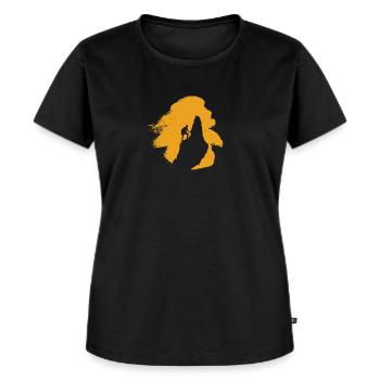 Climber Climbing Wall Climber - Women's Premium Organic T-shirt - black - Front - Selfina (174cm)