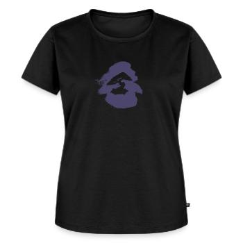Wachsen Bäume Wachsen - Frauen Premium Bio T-Shirt - Schwarz - Vorne - Selfina (174cm)