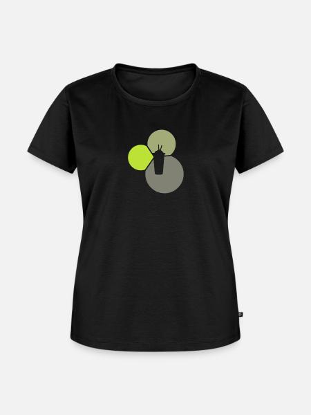 Bubbletee Bubble Tea Bubble - Frauen Premium Bio T-Shirt - Schwarz