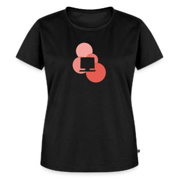 Computer Work Gamer Internet - Women's Premium Organic T-shirt - black - Front - Selfina (174cm)