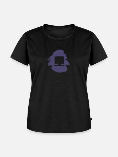 PC Computerarbeit Gamer - Frauen Premium Bio T-Shirt - Schwarz