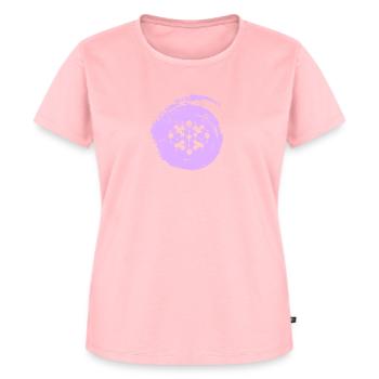 Cryptowährung Bitcoin Bitcoin - Frauen Premium Bio T-Shirt - Rosa - Vorne - AI Model Female 172 dark (172cm)