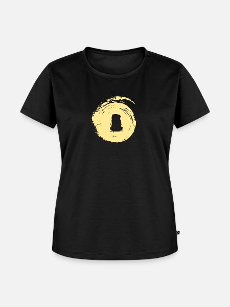 Rucksack Wanderung Backpacking - Frauen Premium Bio T-Shirt - Schwarz