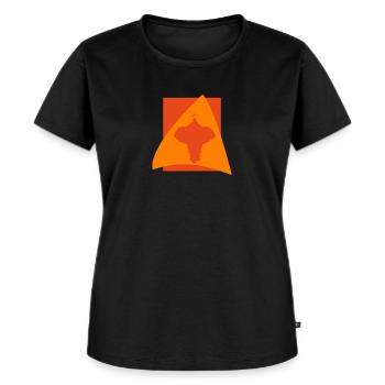 Elefant Circus Elefant - Frauen Premium Bio T-Shirt - Schwarz - Vorne - Selfina (174cm)