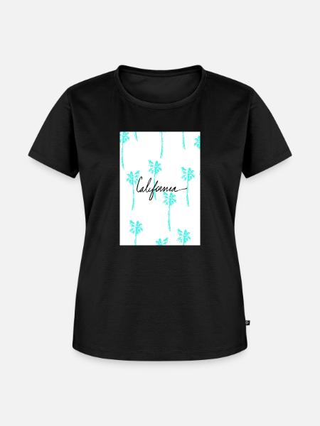 California - Frauen Premium Bio T-Shirt - Schwarz
