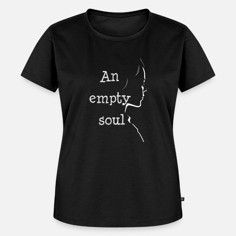 "An Empty Soul" - Women's Premium Organic T-shirt - black