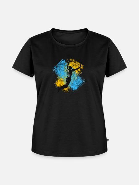Freestyle-Roller - Frauen Premium Bio T-Shirt - Schwarz
