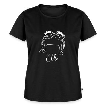 Ellie Up - Pixar - T-shirt Premium bio Femme - noir - Devant - Selfina (174cm)