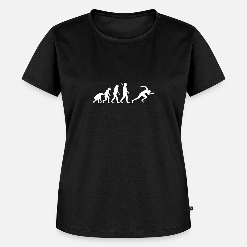 Evolution Sprinter - Sprint - Athlétisme - T-shirt Premium bio Femme - noir
