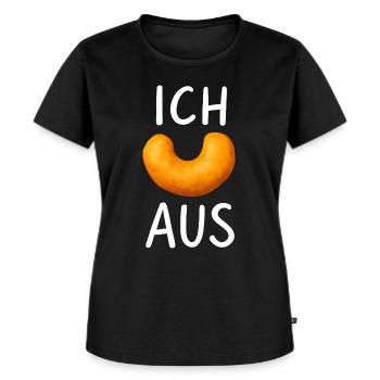 Lustiger Spruch Humor Ich Flip Aus Geschenkidee - Frauen Premium Bio T-Shirt - Schwarz - Vorne - Selfina (174cm)