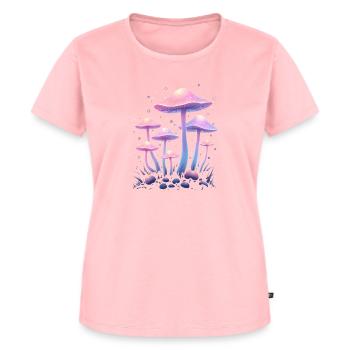 Magic Mushrooms Design - Mystic Forest - Women's Premium Organic T-shirt - rose - Front - AI Model Female 172 dark (172cm)