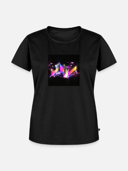 CMYK Abstract - Frauen Premium Bio T-Shirt - Schwarz