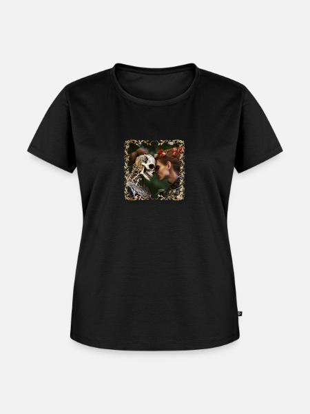 Dead Love - Frauen Premium Bio T-Shirt - Schwarz