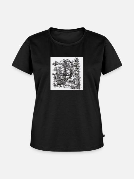 240206 2 - Frauen Premium Bio T-Shirt - Schwarz