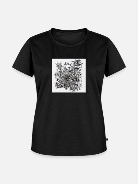 240205 2 - Frauen Premium Bio T-Shirt - Schwarz