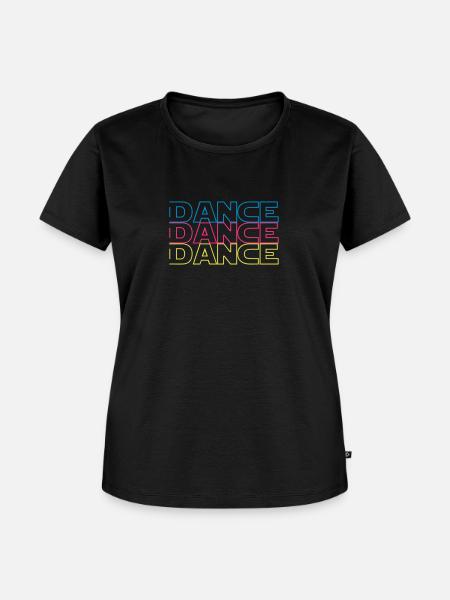 Dance - Frauen Premium Bio T-Shirt - Schwarz