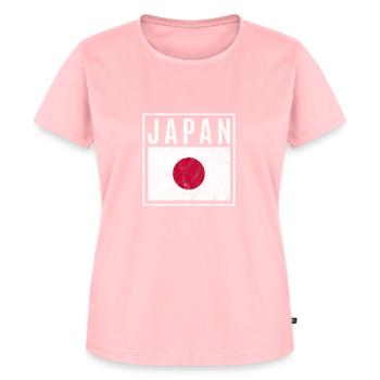Japon - T-shirt Premium bio Femme - rose - Devant - AI Model Female 172 dark (172cm)