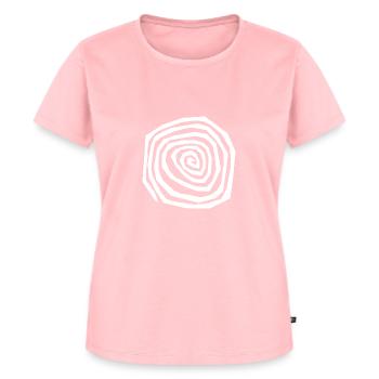 spiral - Women's Premium Organic T-shirt - rose - Front - AI Model Female 172 dark (172cm)