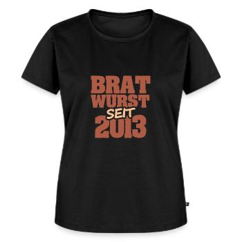 2013 - Women's Premium Organic T-shirt - black - Front - Selfina (174cm)