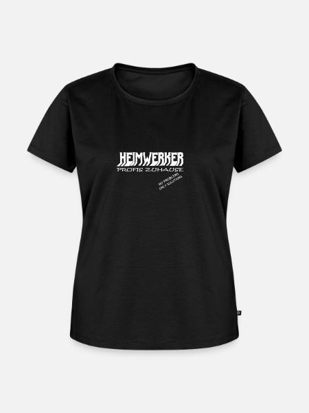 Heimwerker - Profis zuhause - Frauen Premium Bio T-Shirt - Schwarz
