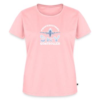 Air traffic controller - Women's Premium Organic T-shirt - rose - Front - AI Model Female 172 dark (172cm)