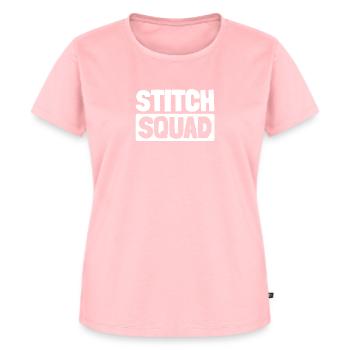 Équipe de rédacteurs - T-shirt Premium bio Femme - rose - Devant - AI Model Female 172 dark (172cm)