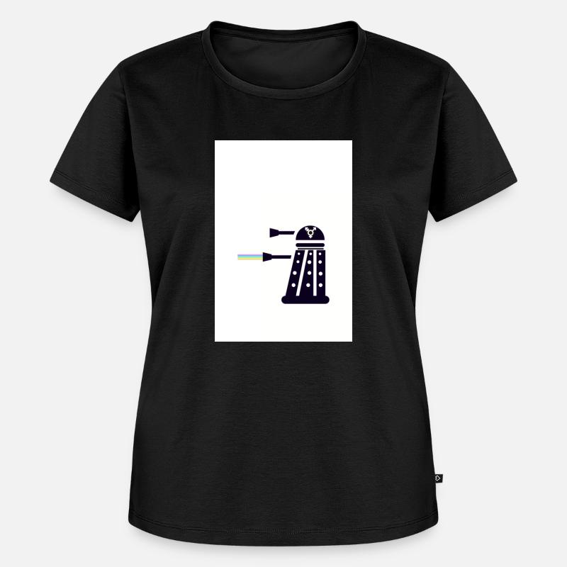 Dr. Sci Fi Robot Pride - Women's Premium Organic T-shirt - black