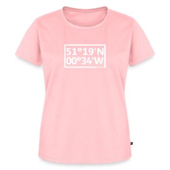 Woking coordinates - Women's Premium Organic T-shirt - rose - Front - AI Model Female 172 dark (172cm)