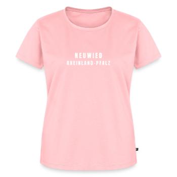 Neuwied, Rhénanie-Palatinat - T-shirt Premium bio Femme - rose - Devant - AI Model Female 172 dark (172cm)