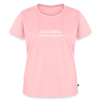 Columbia, Caroline du Sud, États-Unis - T-shirt Premium bio Femme - rose - Devant - AI Model Female 172 dark (172cm)